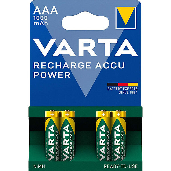 VARTA Recharge Accu Power AAA 1,2V/1000mAh/NiMH 5703 Bli.4